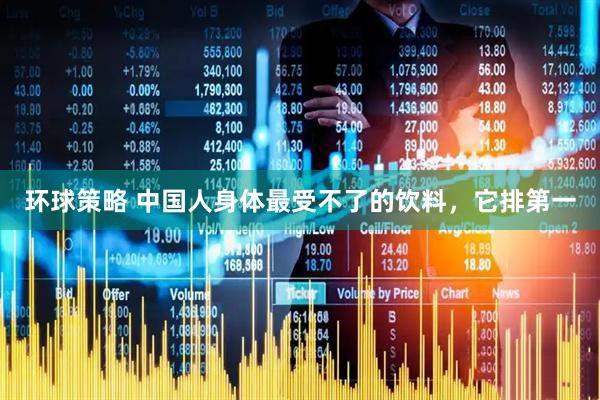 环球策略 中国人身体最受不了的饮料，它排第一