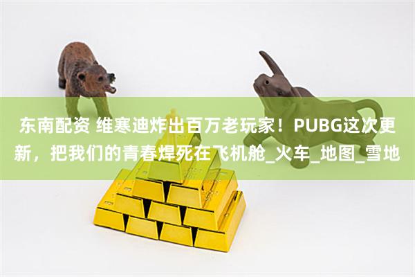 东南配资 维寒迪炸出百万老玩家！PUBG这次更新，把我们的青春焊死在飞机舱_火车_地图_雪地